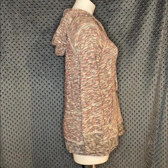 Relaxed Restyled Space Dye Pullover Hoodie - Picture 4 of 8